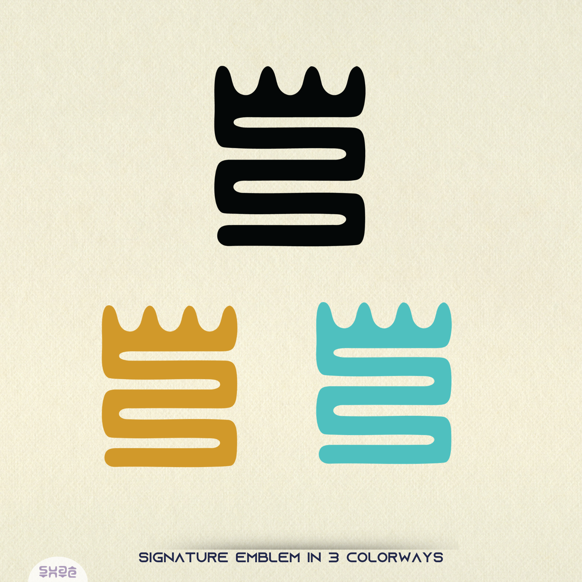 Premium Tribal Pattern Collection — Black, Copper & Turquoise