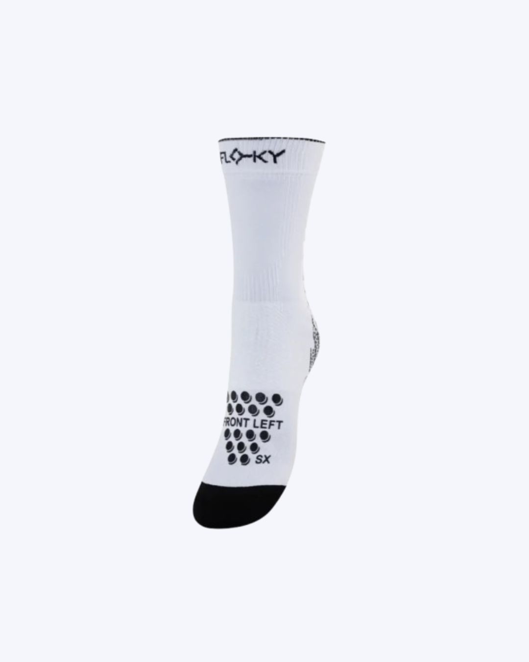 Floky padel Biomechanical Socks S-Mash White