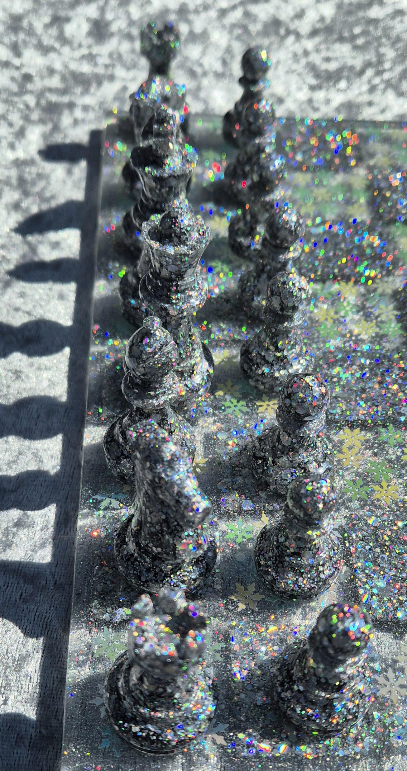 Holographic Chess Set