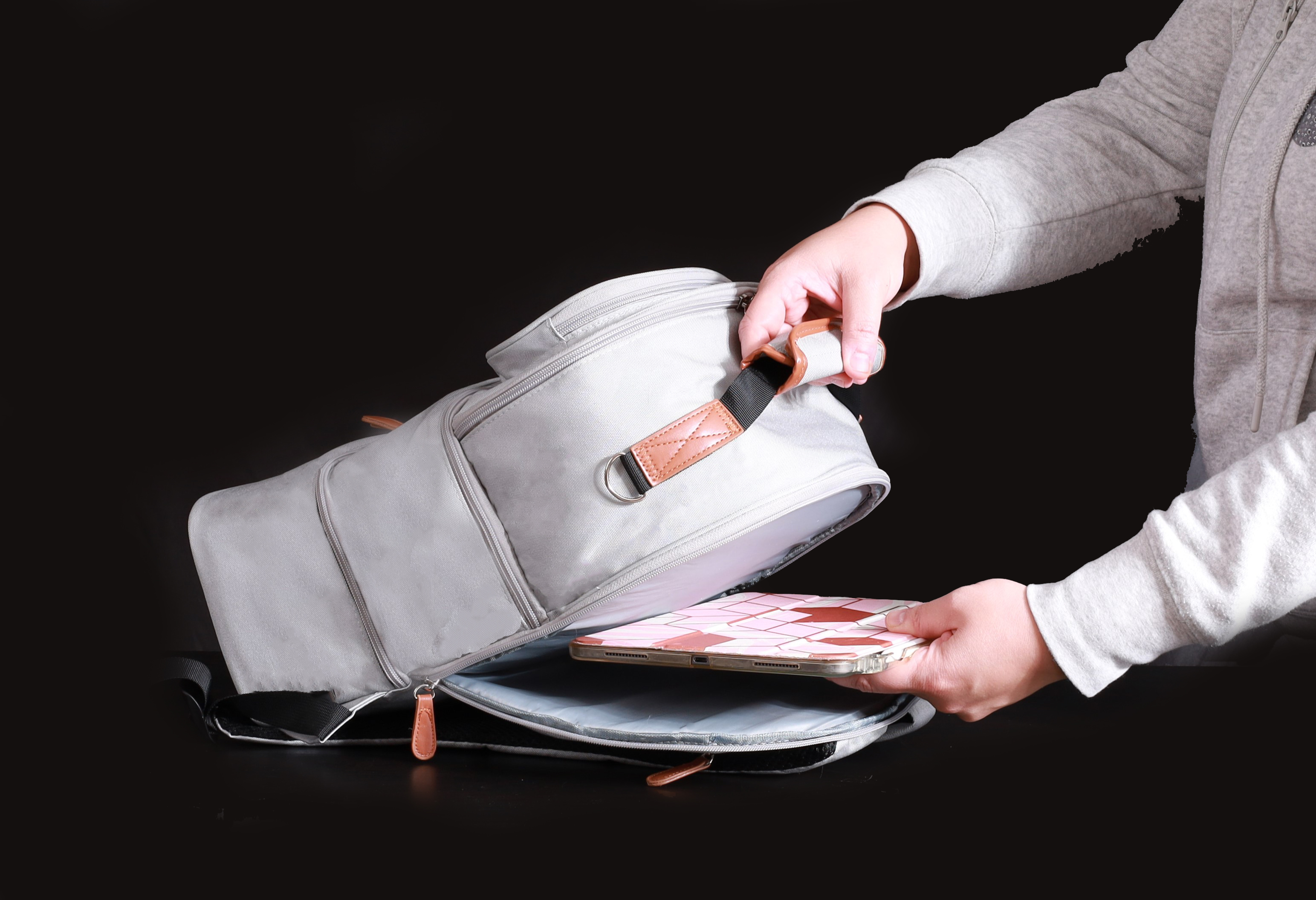 Innovative Multi-Layered Mom Bag