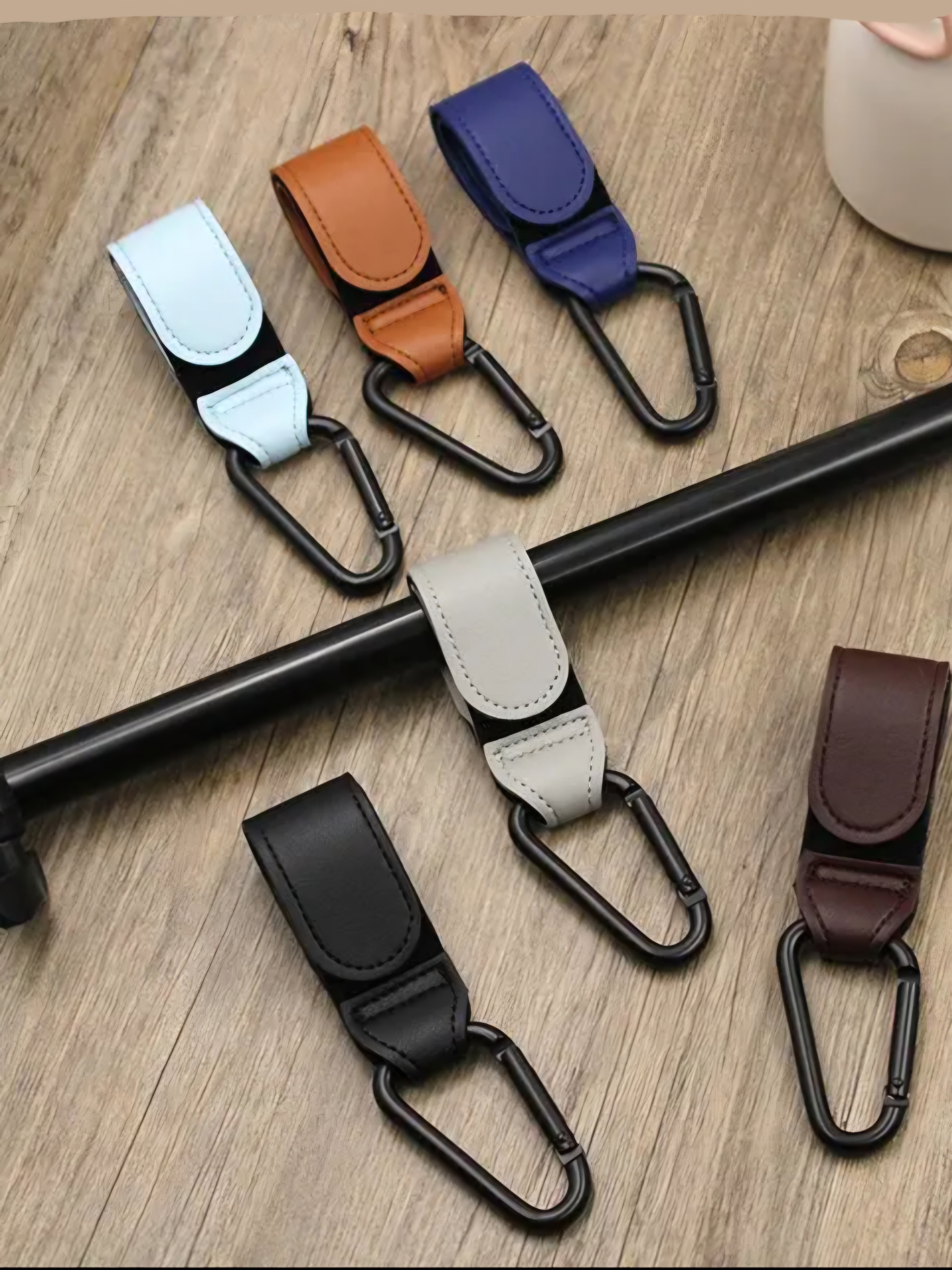 Stroller hooks