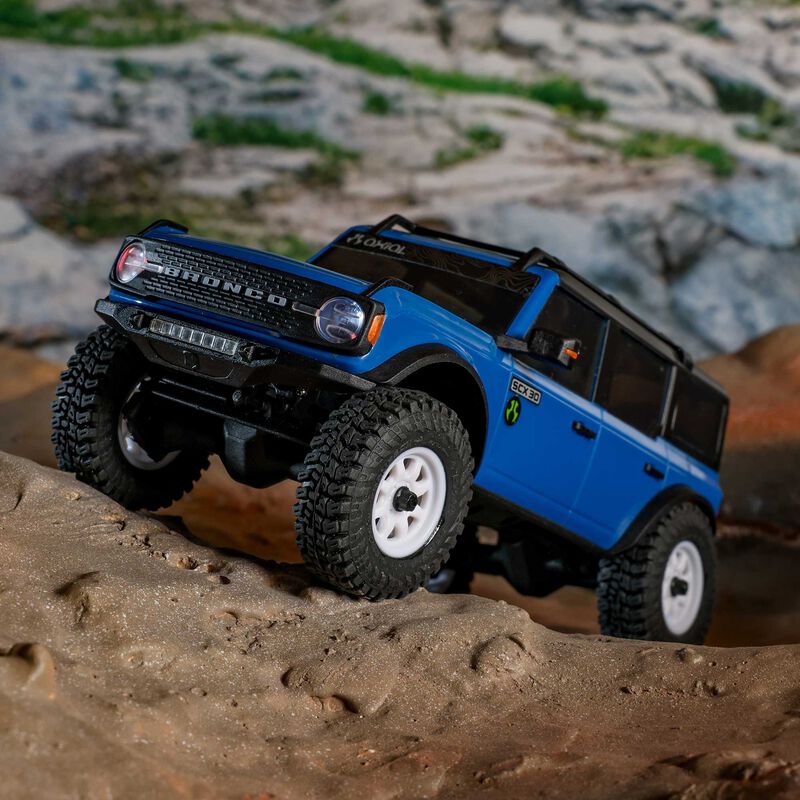 1/30 SCX30 Ford Bronco 4X4 RTR Brushed Rock Crawler