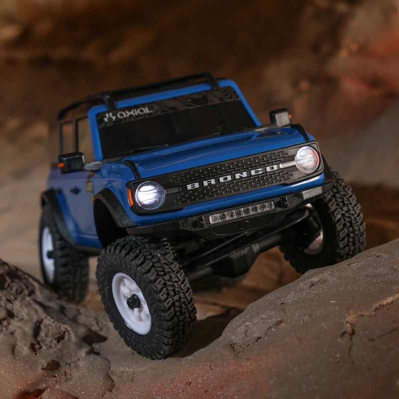 1/30 SCX30 Ford Bronco 4X4 RTR Brushed Rock Crawler