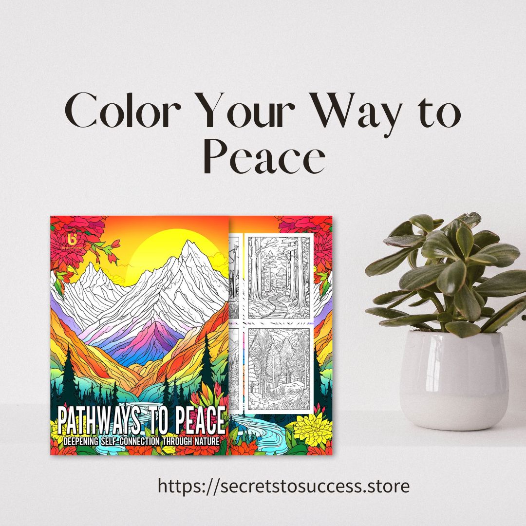 Pathways to Peace  Adult Coloring Book