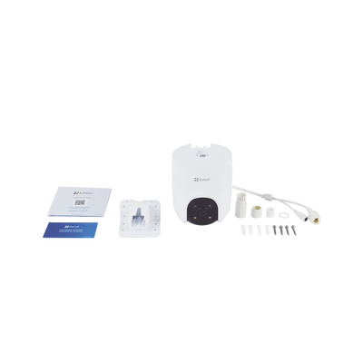 Camara PT WiFi / 2 Megapixel / Cobertura 360° / Detección humana / Seguimiento Inteligente / Sirena / Luz Parpadeante / Colores en Oscuridad / Micro SD / Audio de Dos Vías / Exterior Con Protección