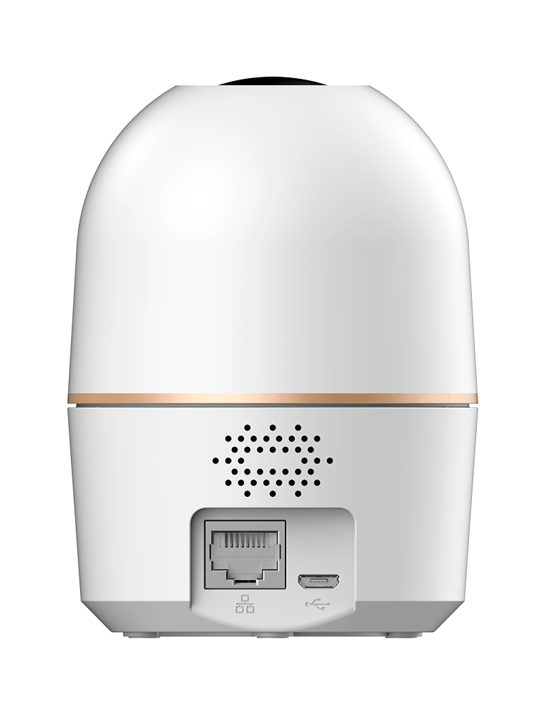 Cámara IP Domo Motorizado Wifi de 3 Megapíxeles con IA, autotracking, audio bidireccional (micrófono y altavoz), sirena integrada, IR de 10 m, detección de humanos y ranura MicroSD