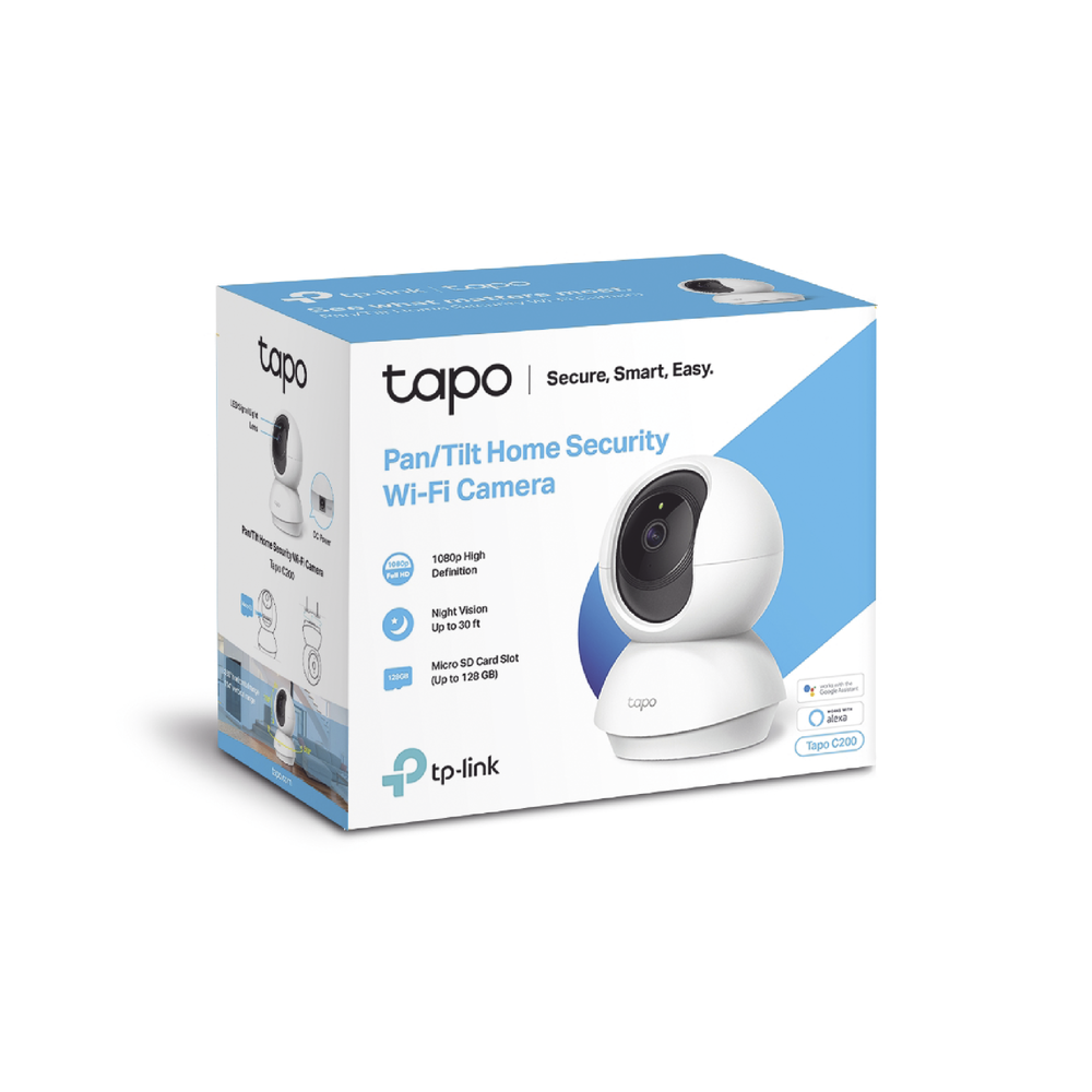 Cámara IP Wi-Fi para hogar, 2 megapixel, audio doble vía, visión nocturna, notificación Push, acepta memoria Micro SD de para grabación