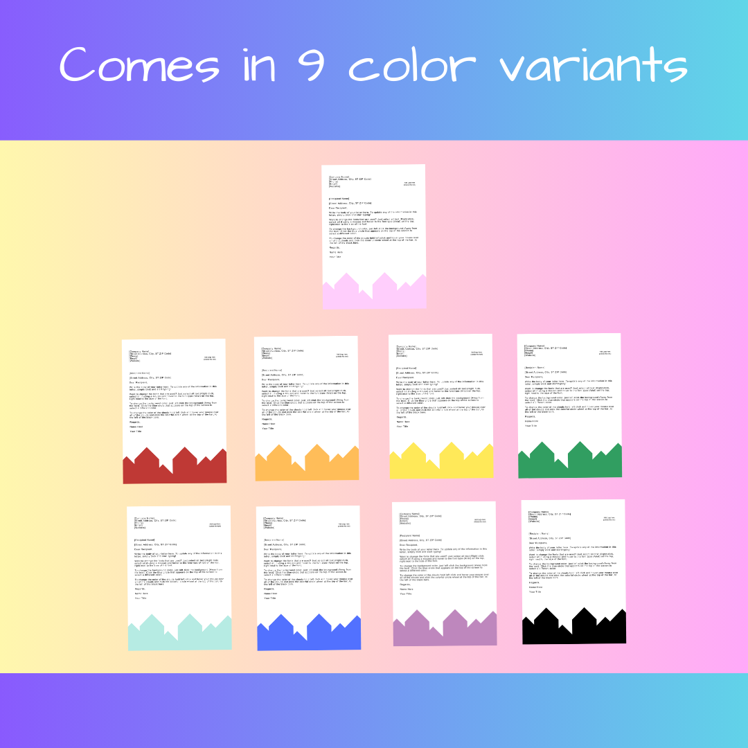 Crystals Letterhead 