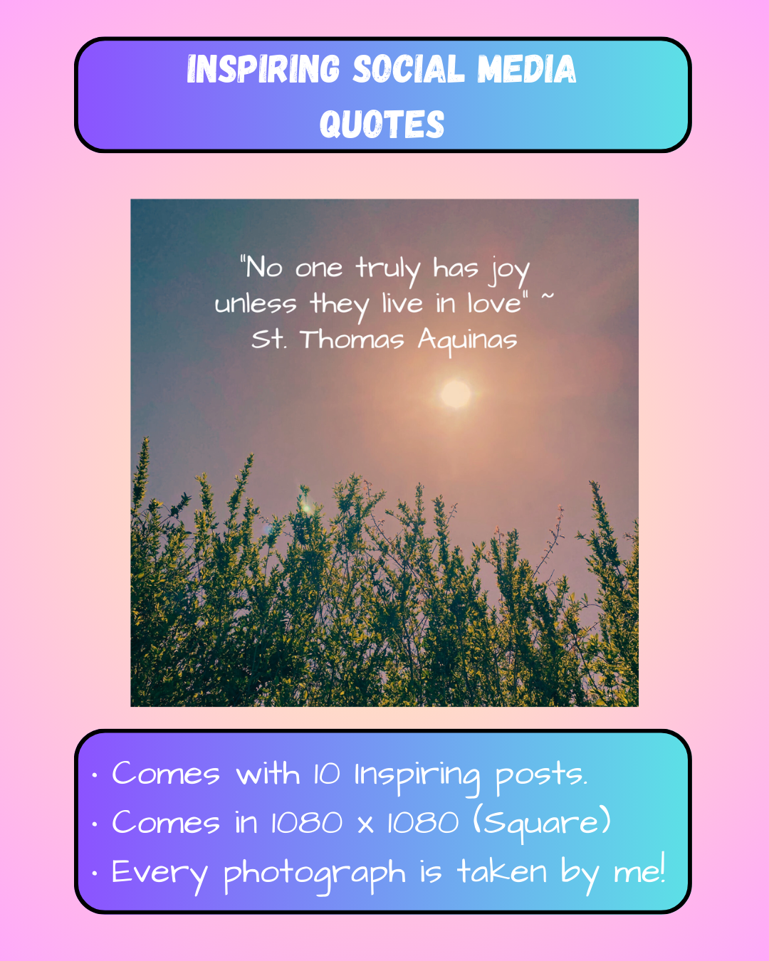 Inspiring Social Media Posts