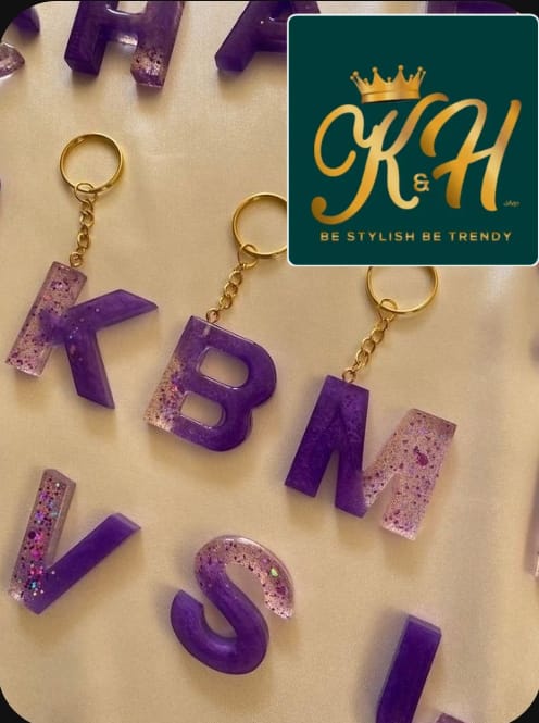 Customized Alphabet Keychains