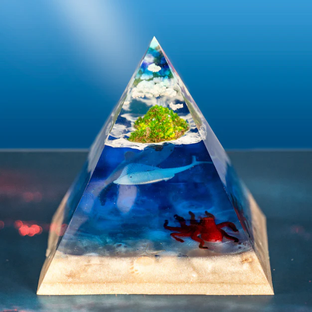 Pyramid Paperweight (can be with your photo or name)