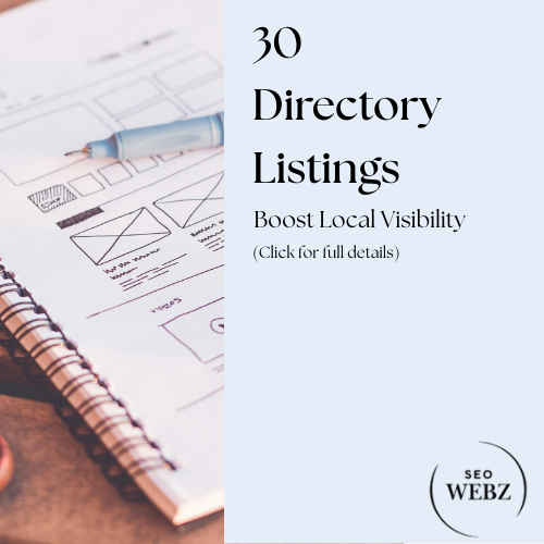 Local Citation Building – 30 Directory Listings