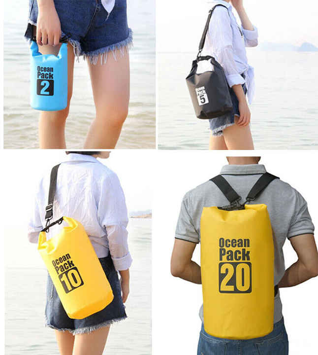 PVC tarpaulin seam weld drybag