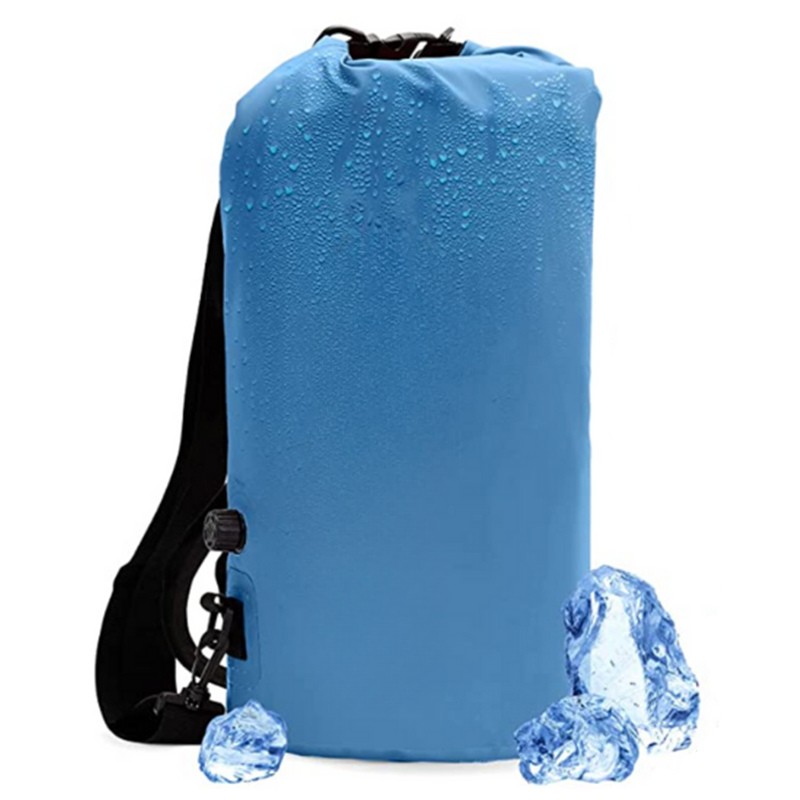 PVC tarpaulin insulated leakproof waterproof backpack cooler