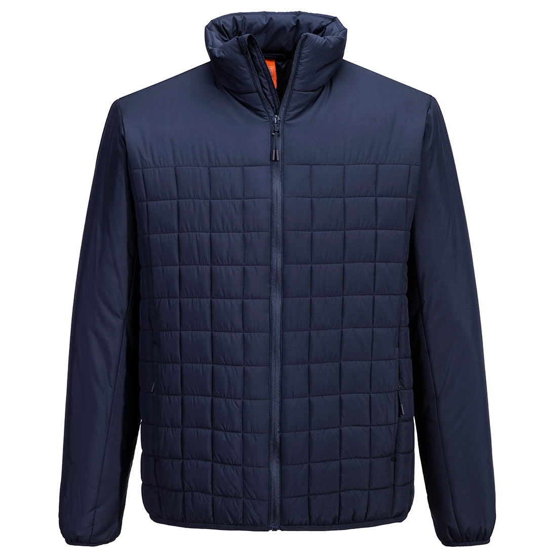 Men's Gray Hybrid Puffer Jacket