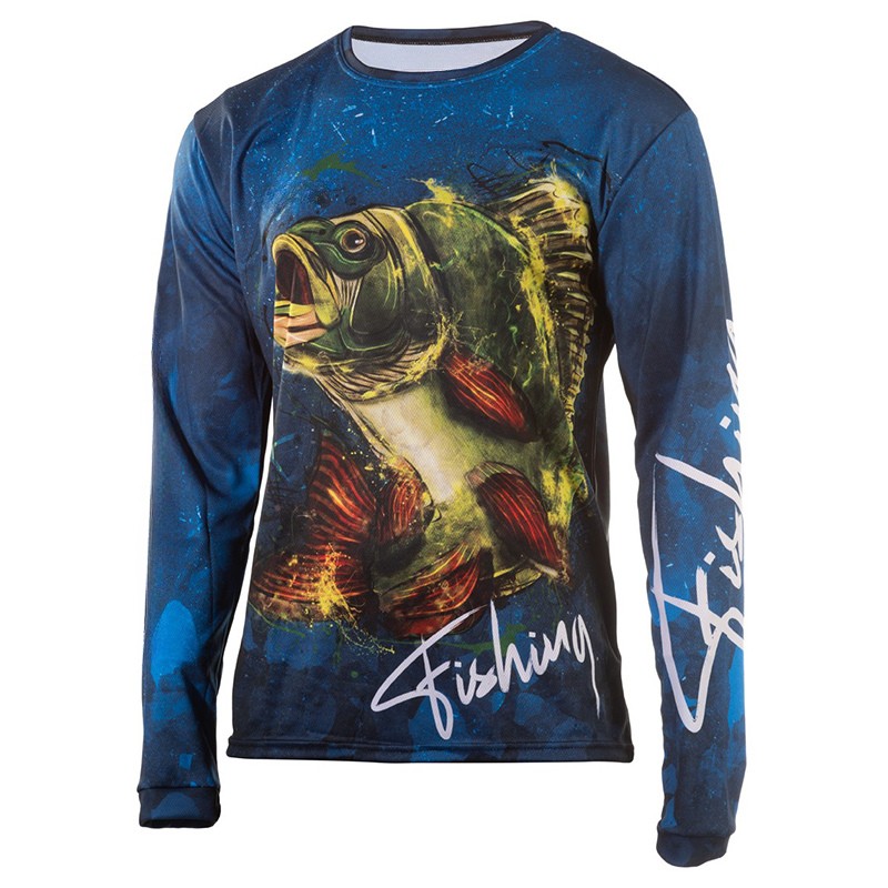 Fishing Sublimation Long-Sleeve Shirt