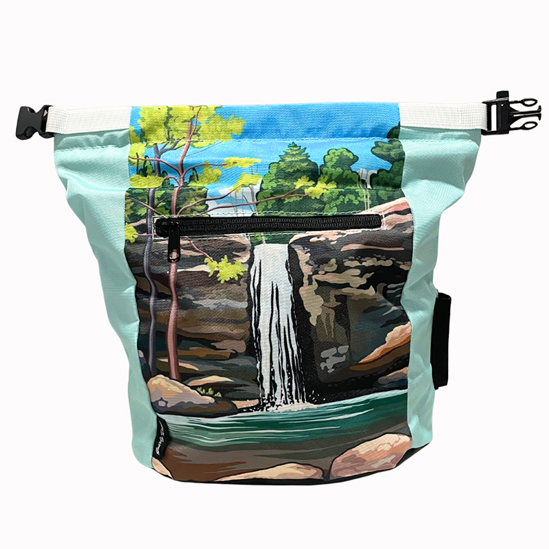 Waterfall Graphic Chalk Bucket