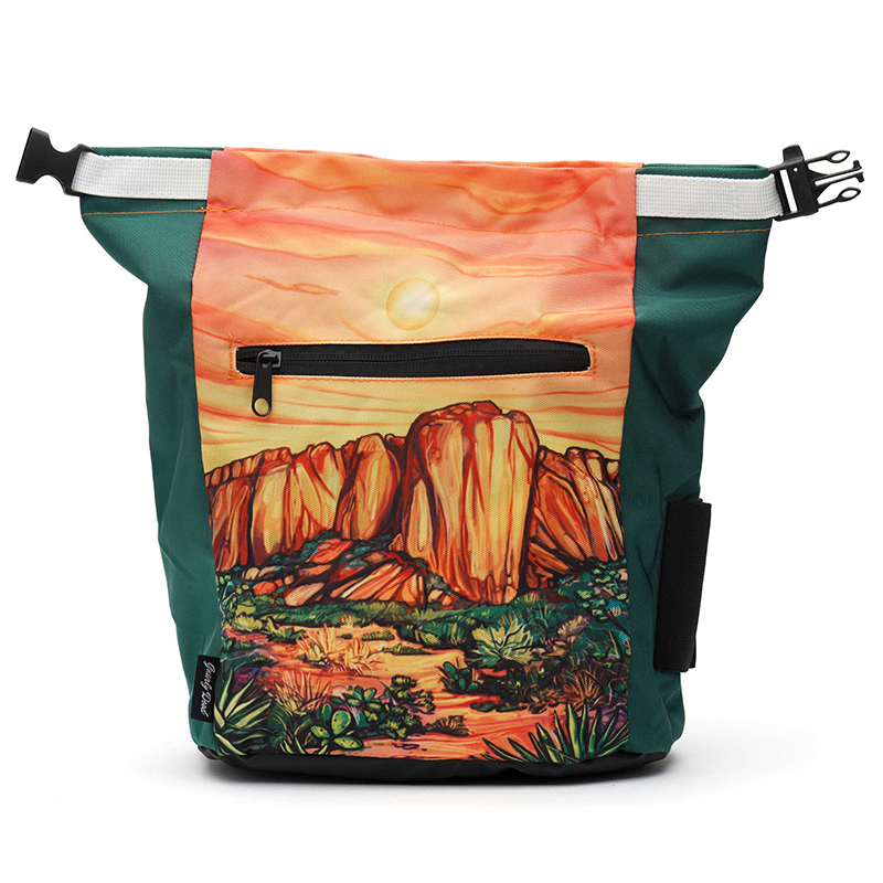 Desert Sunrise Chalk Bucket