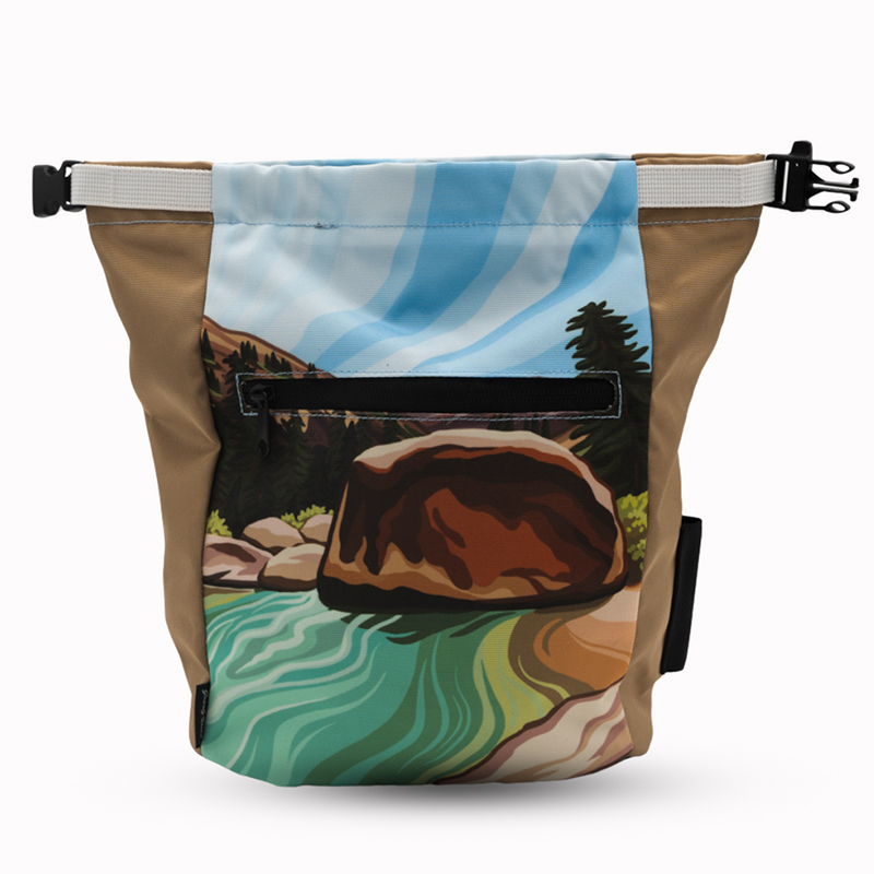 Scenic Landscape Chalk Bucket
