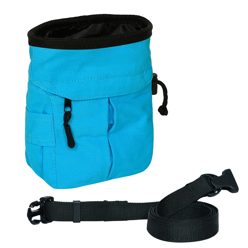 Blue Climbing Chalk Bag