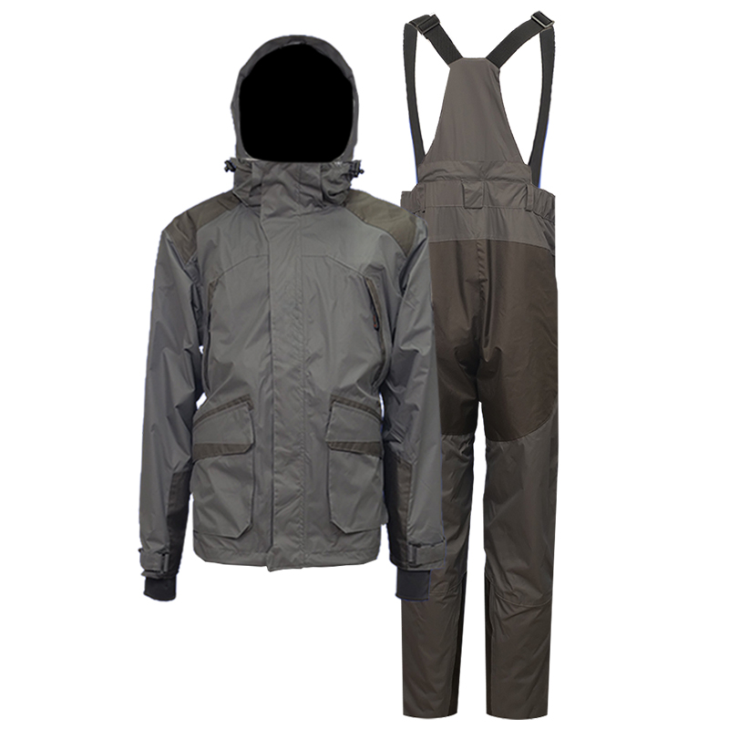 Waterproof Fishing Jacket and Bib Pants Set