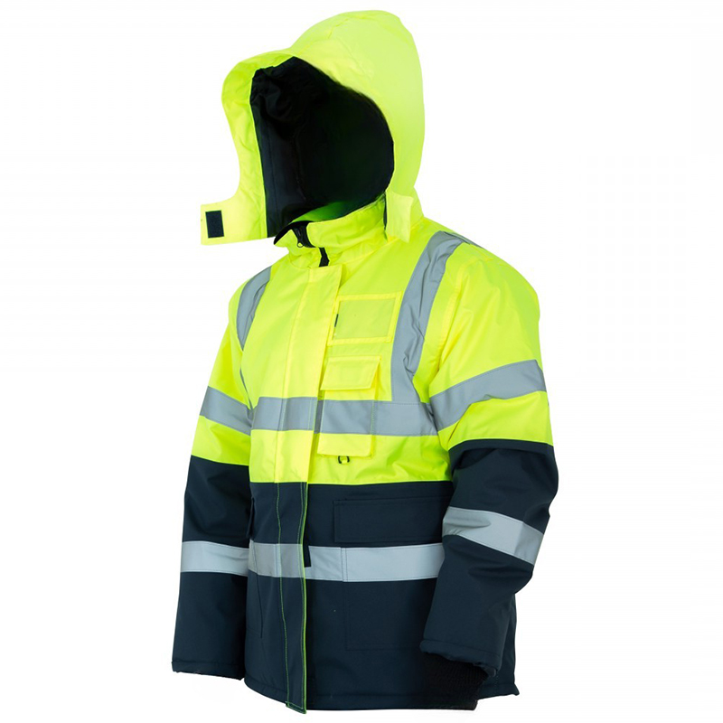 High Visibility Padded Parka