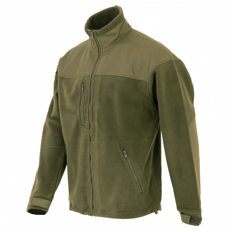 Men's Olive Green Fleece Jacket