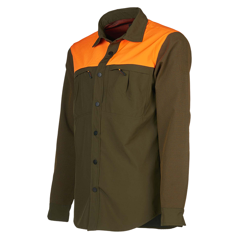 Hunting Shirt with Neon Orange Accents