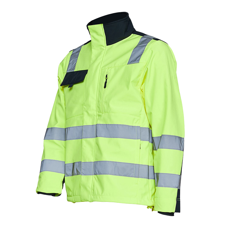 High Visibility Safety Softshell Jacket