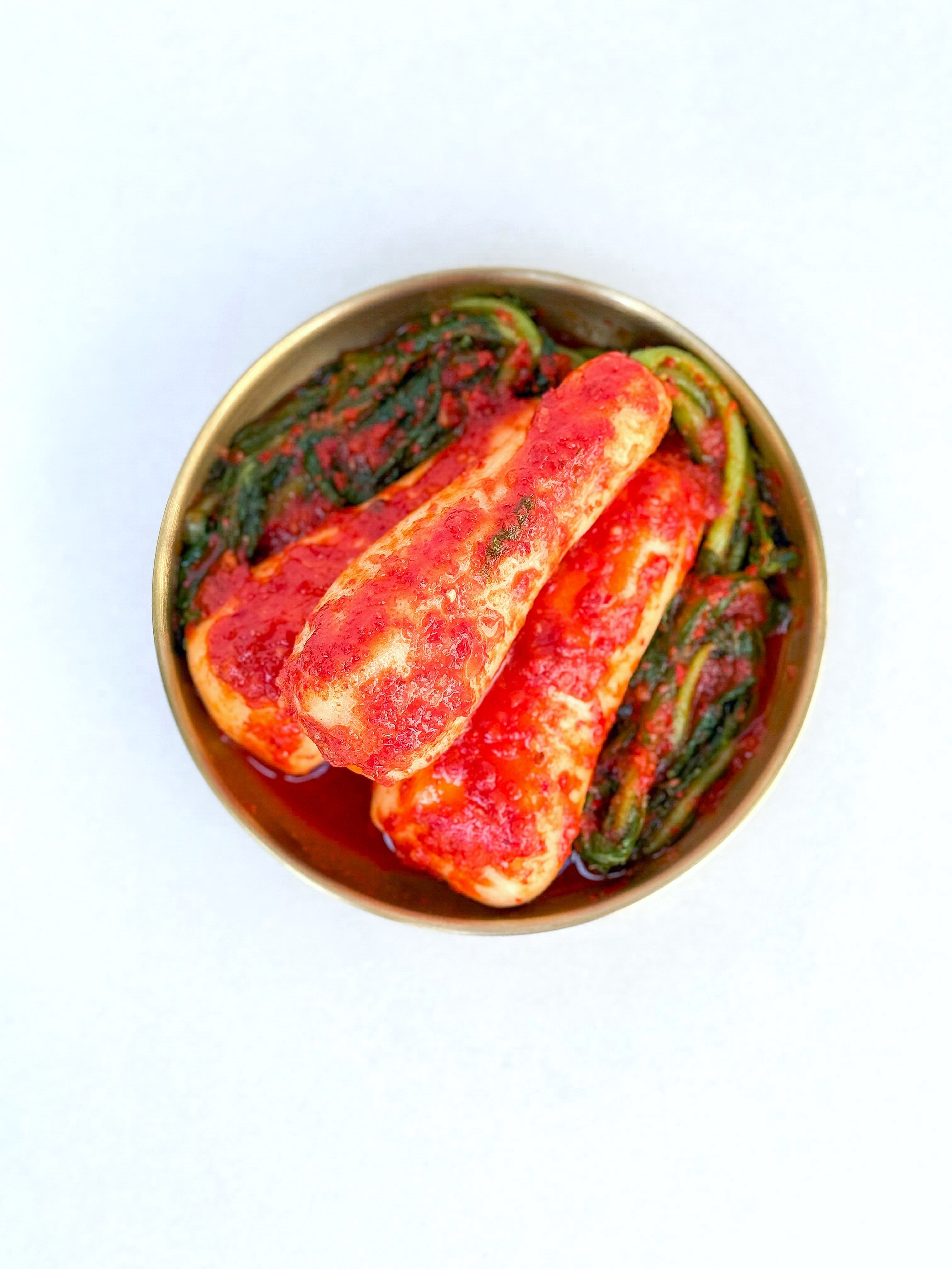 Radish Top Kimchi - 총각김치