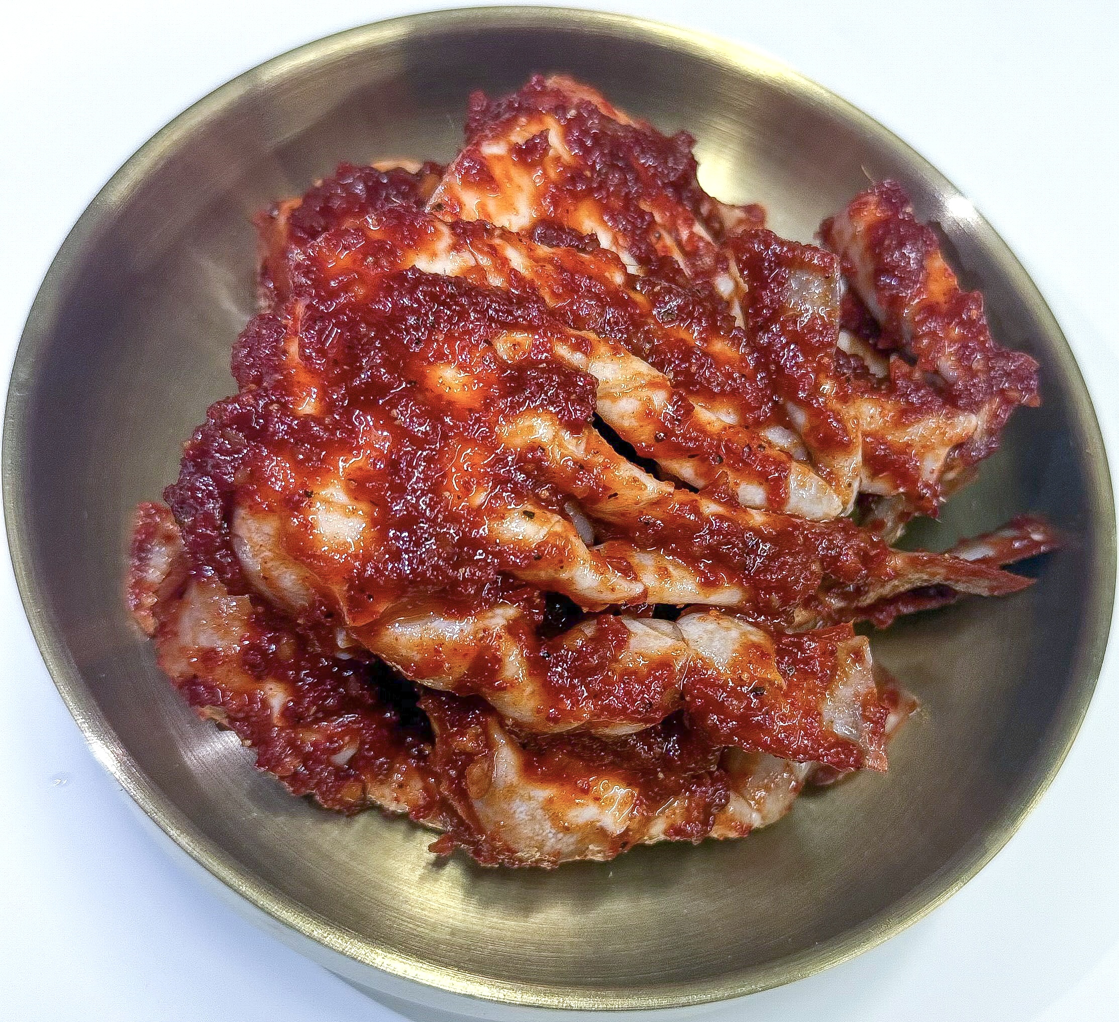 Spicy Raw Marinated Crab