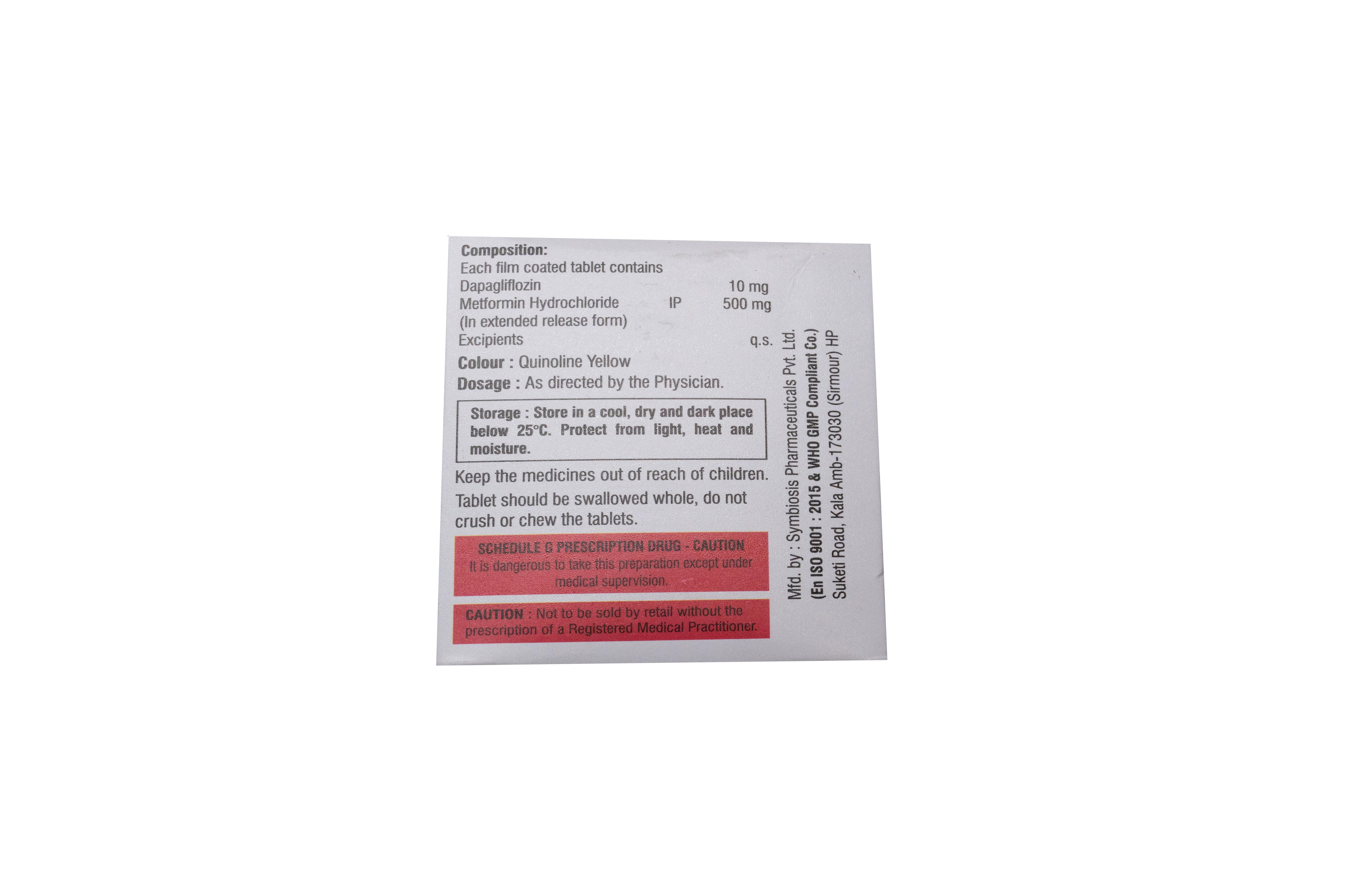 Glifloeast M 10/500 Tablets
