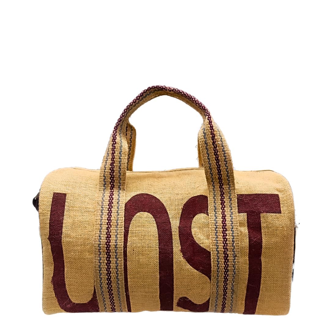  Jute Duffel Bag