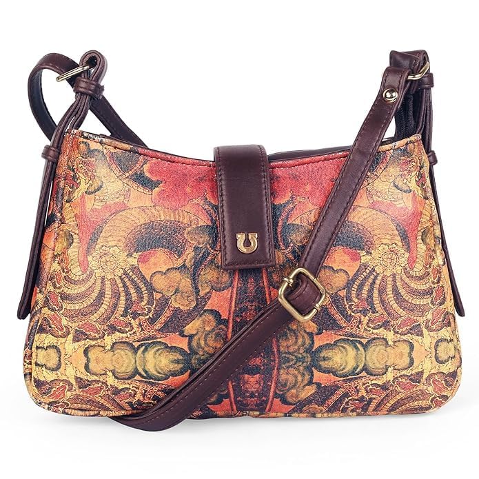 Multicolor Floral Sling Bag - Trendy Crossbody for Women