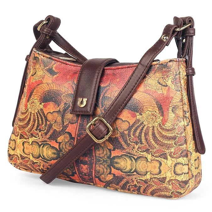 Multicolor Floral Sling Bag - Trendy Crossbody for Women
