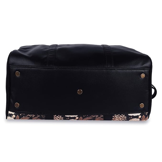 FLORAL DUFFEL BAG CHIC FLORAL ELEGANCE DUFFEL BAG