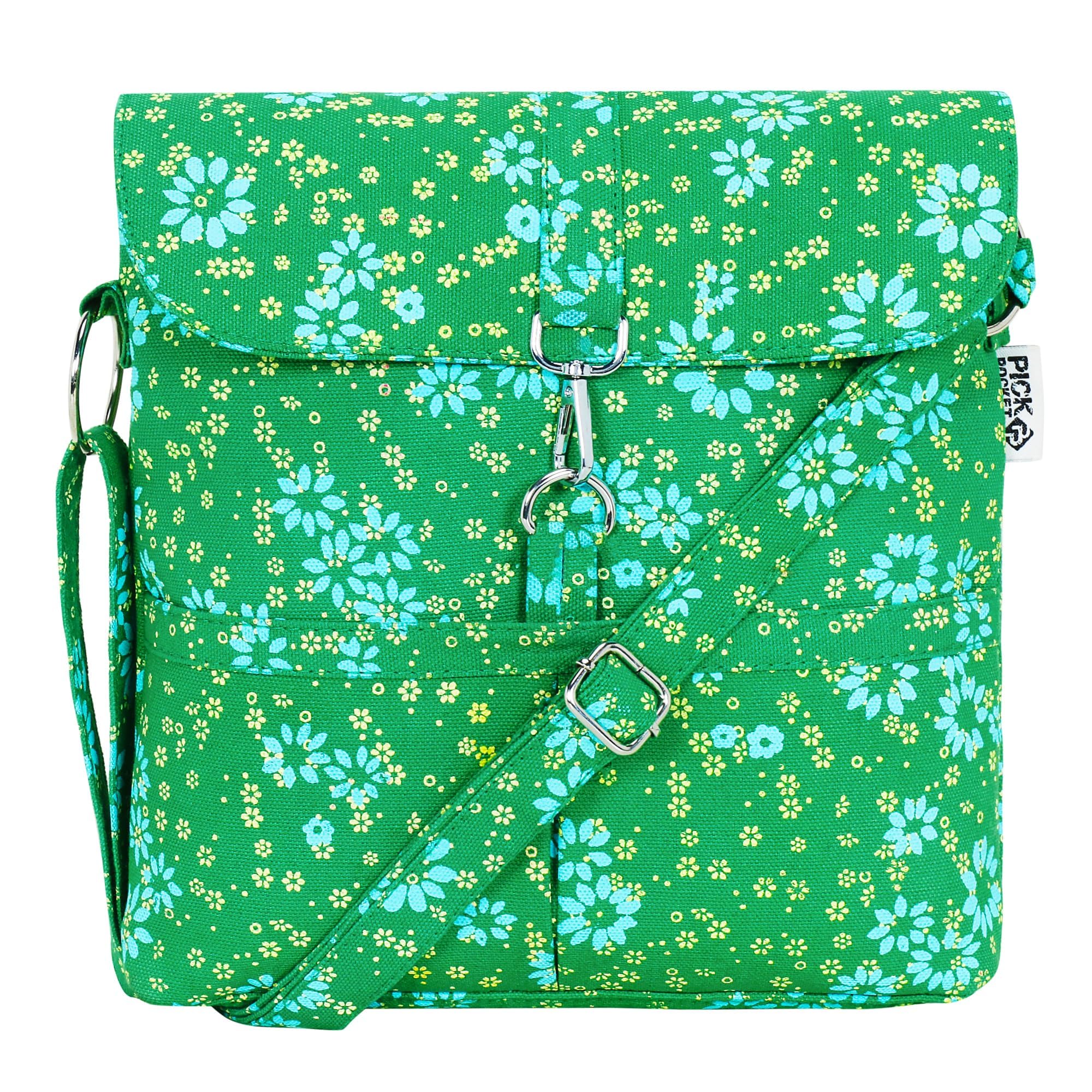 Floral Charm Light Green Sling.