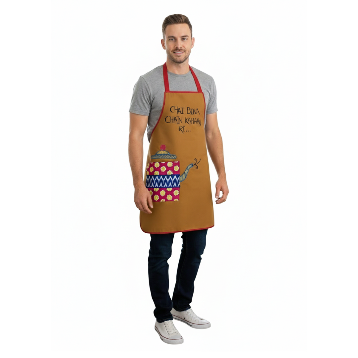 INDIAN-INSPIRED CHAI TEA APRON