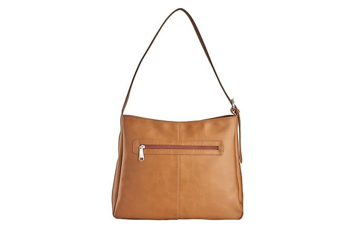 FLORAL EMBROIDERED LEATHERETTE HANDBAG.
