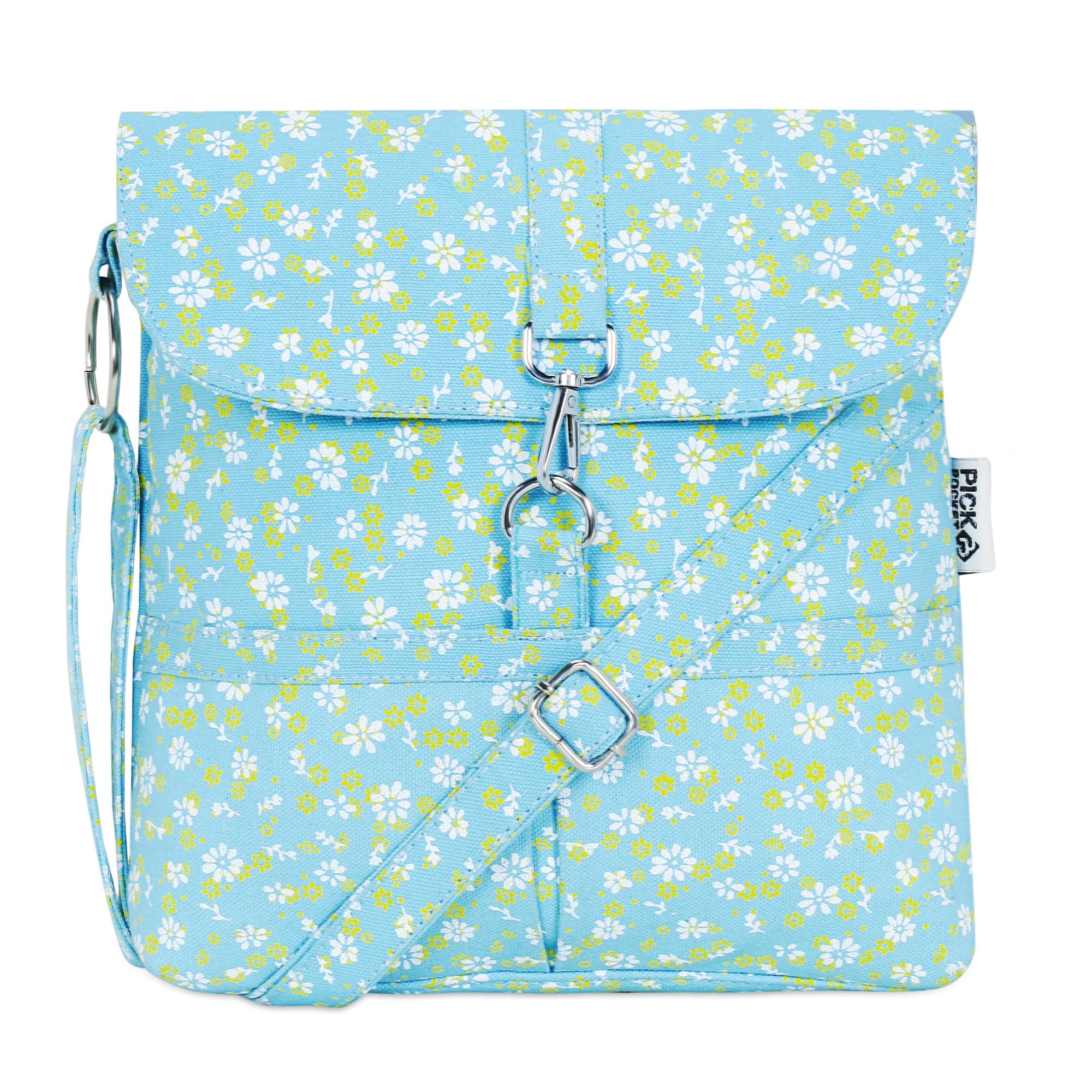 Floral Charm Light Blue Sling.