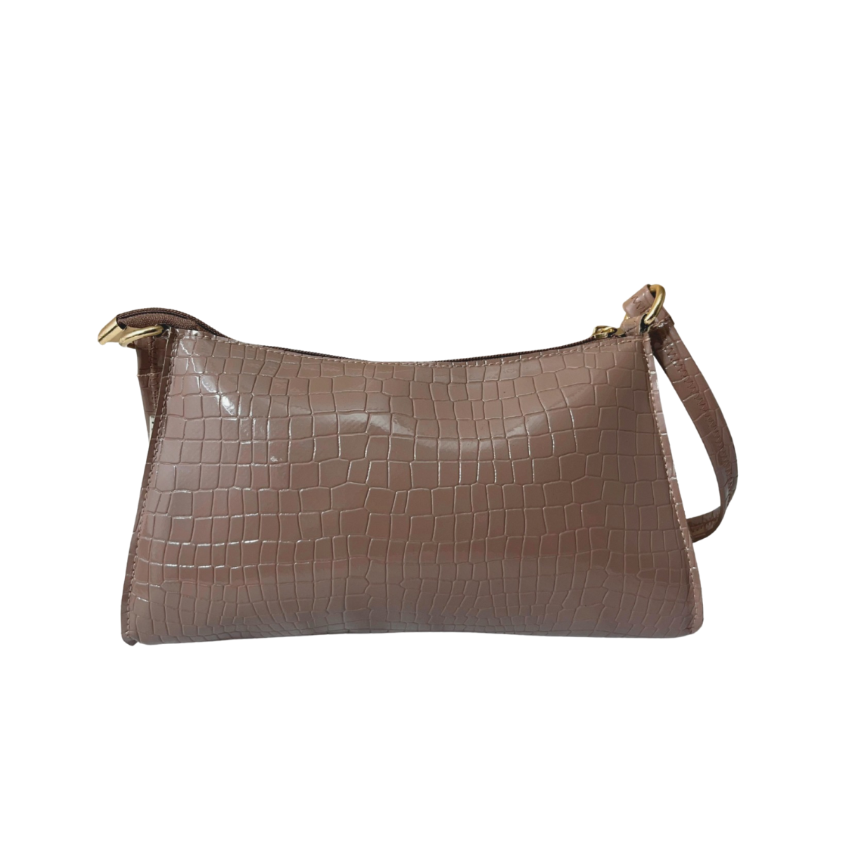 PICK POCKET CROCO SLING BAGS FOR WOMEN AND LADIES – PEACH
