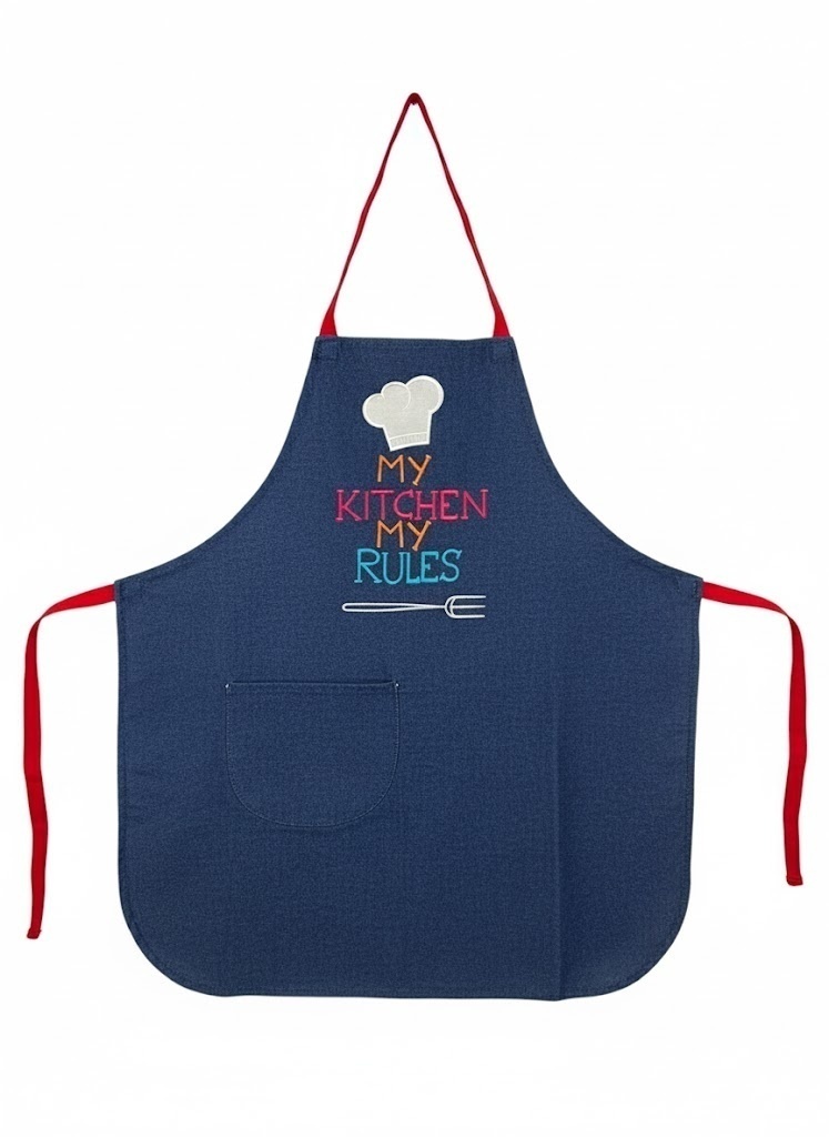 MY KITCHEN MY RULES" CHEF'S APRON