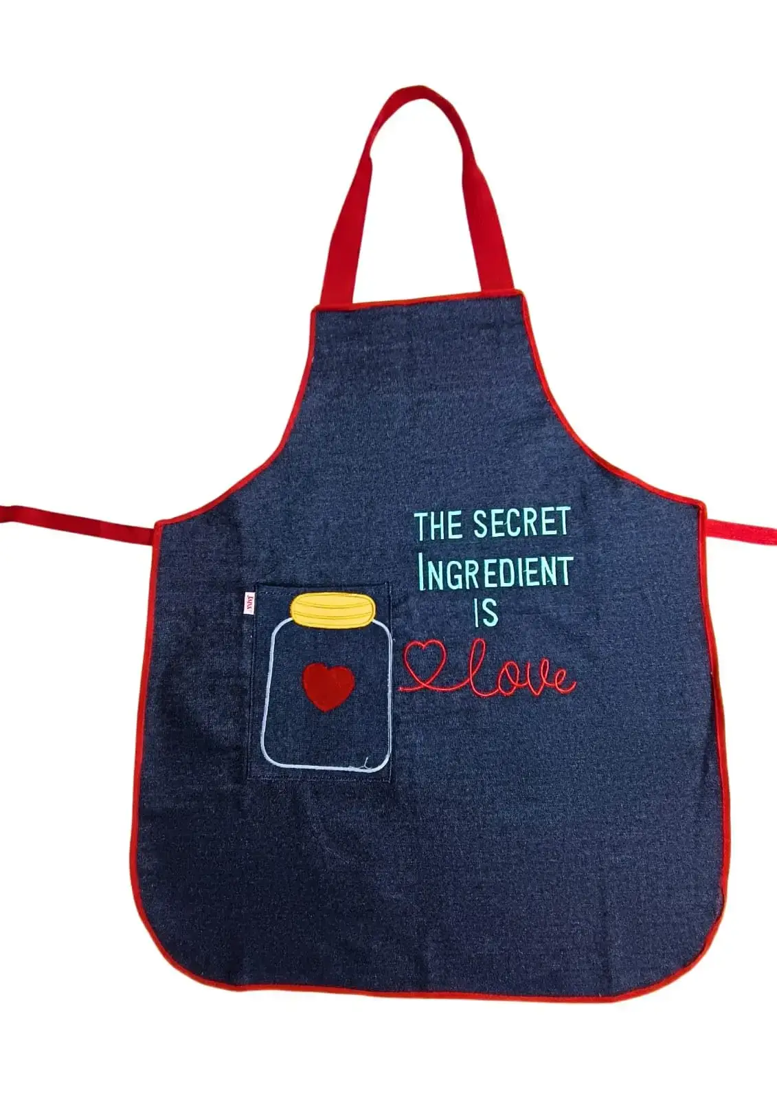 DENIM SECRET INGREDIENT IN LOVE APRON