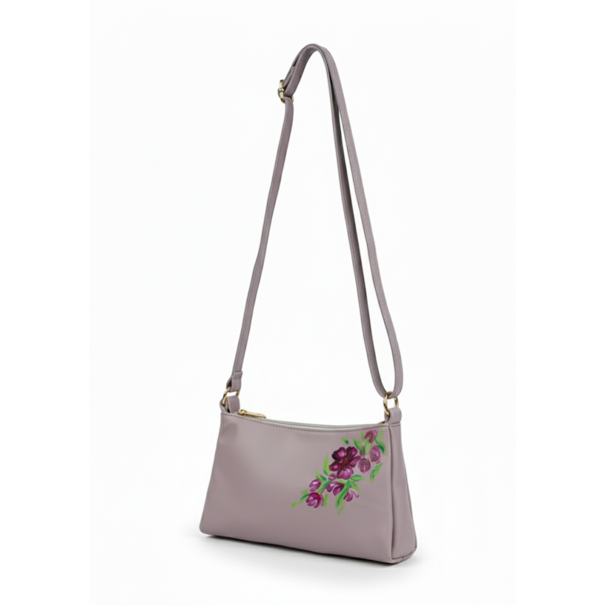  Floral Elegance Crossbody Bag.