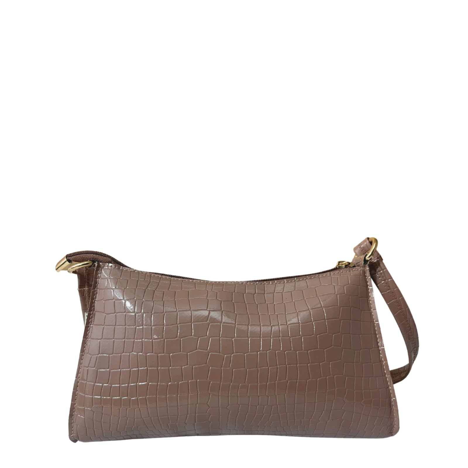 CROCO SLING BAGS – PEACH