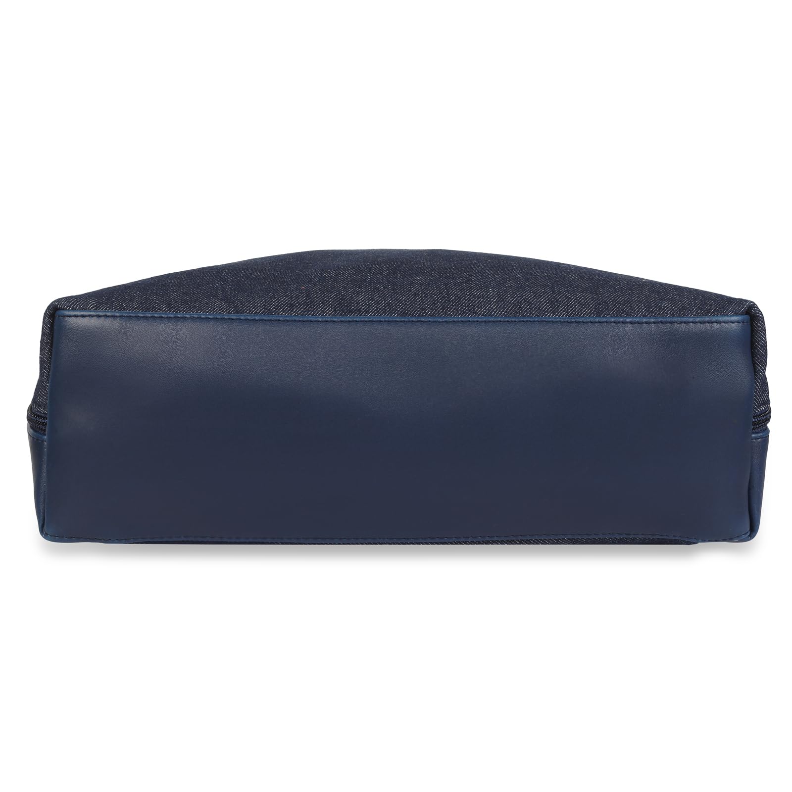 BLUE FLORAL EMBROIDERY SHOULDER BAG