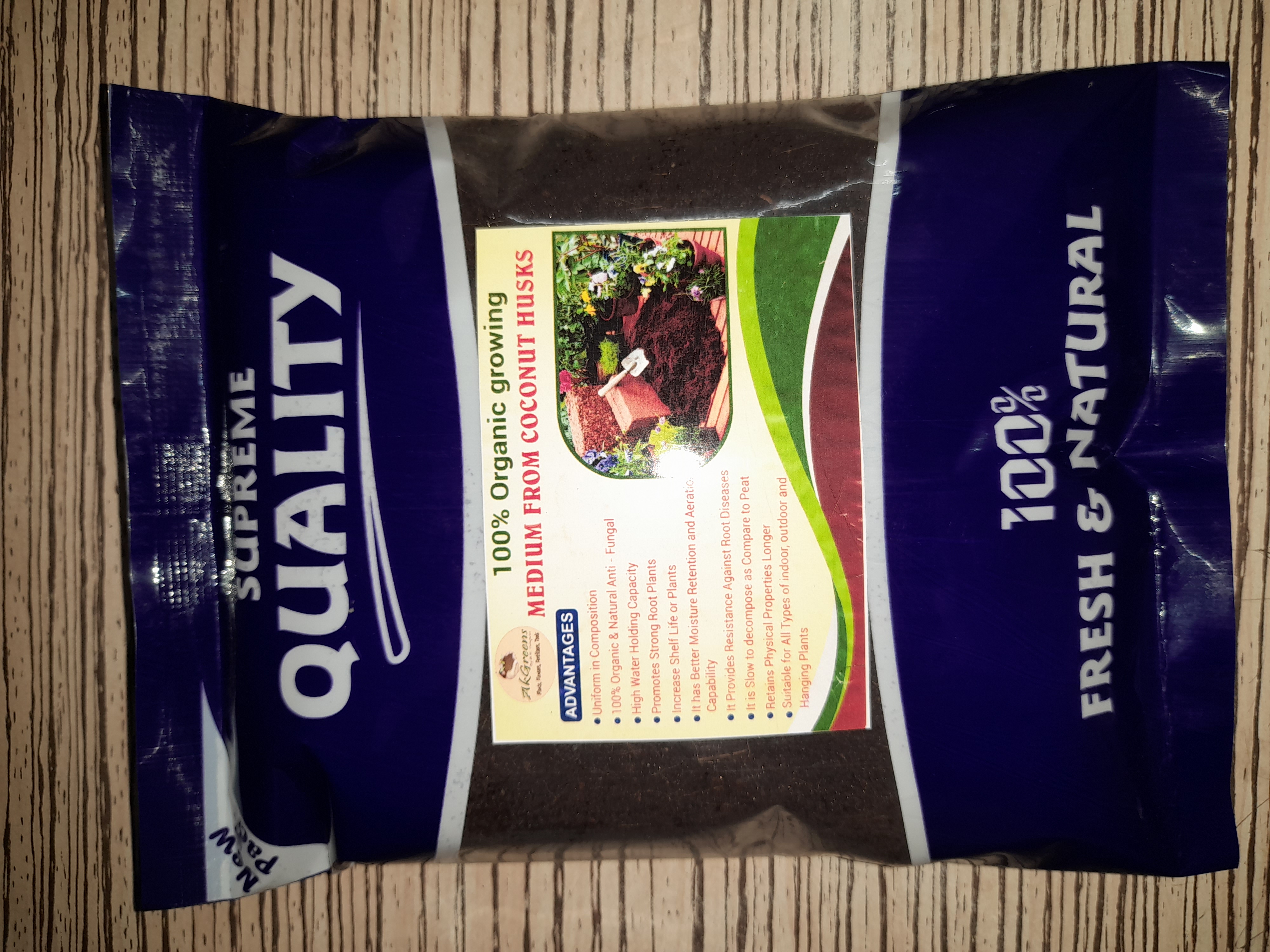 Organic Growing Medium from Coconut Husks Cocopeat