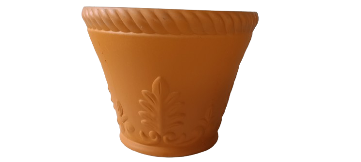 12 inch Decorative Terracotta plastic Pot