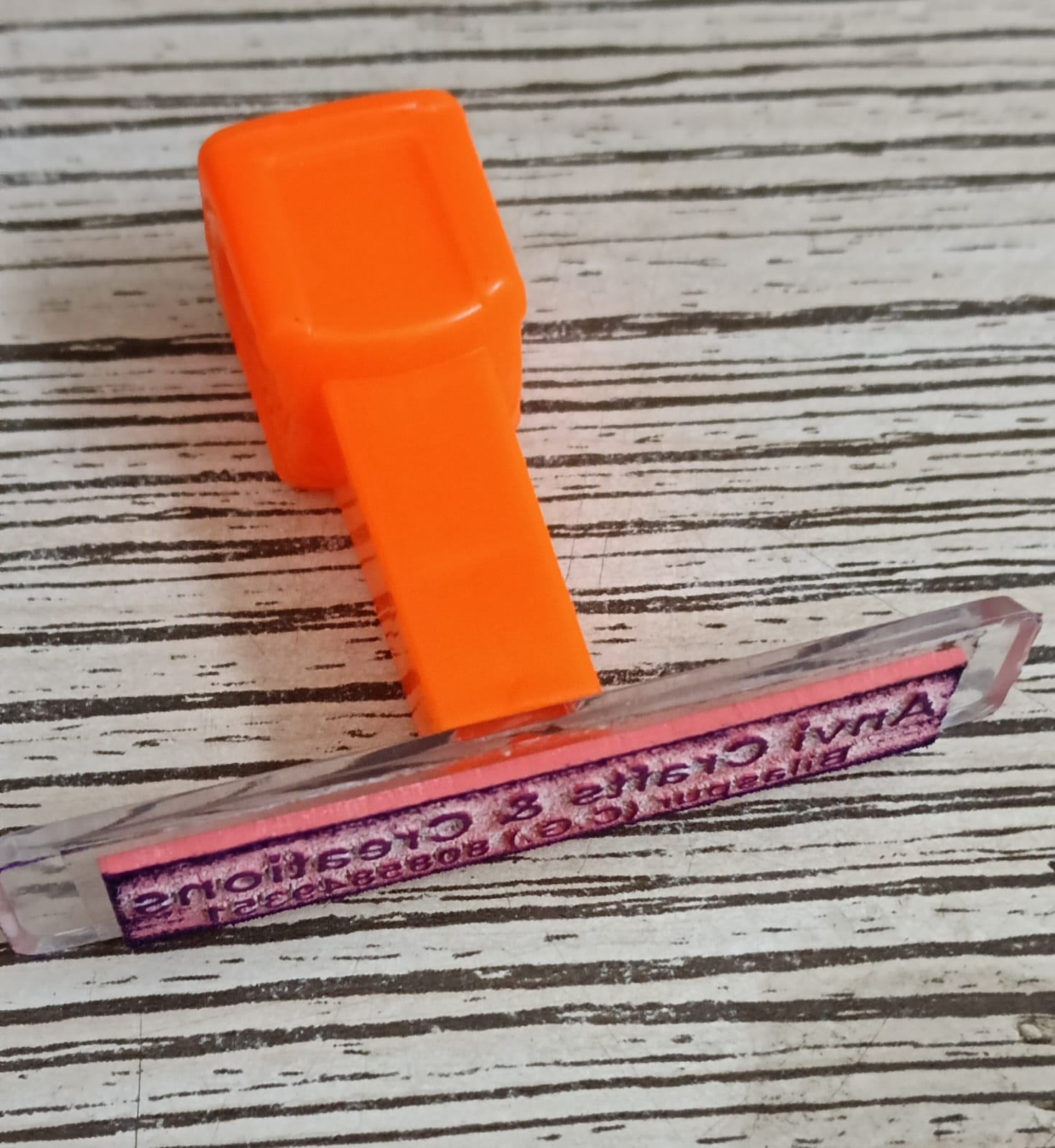 Custom Rubber Stamp