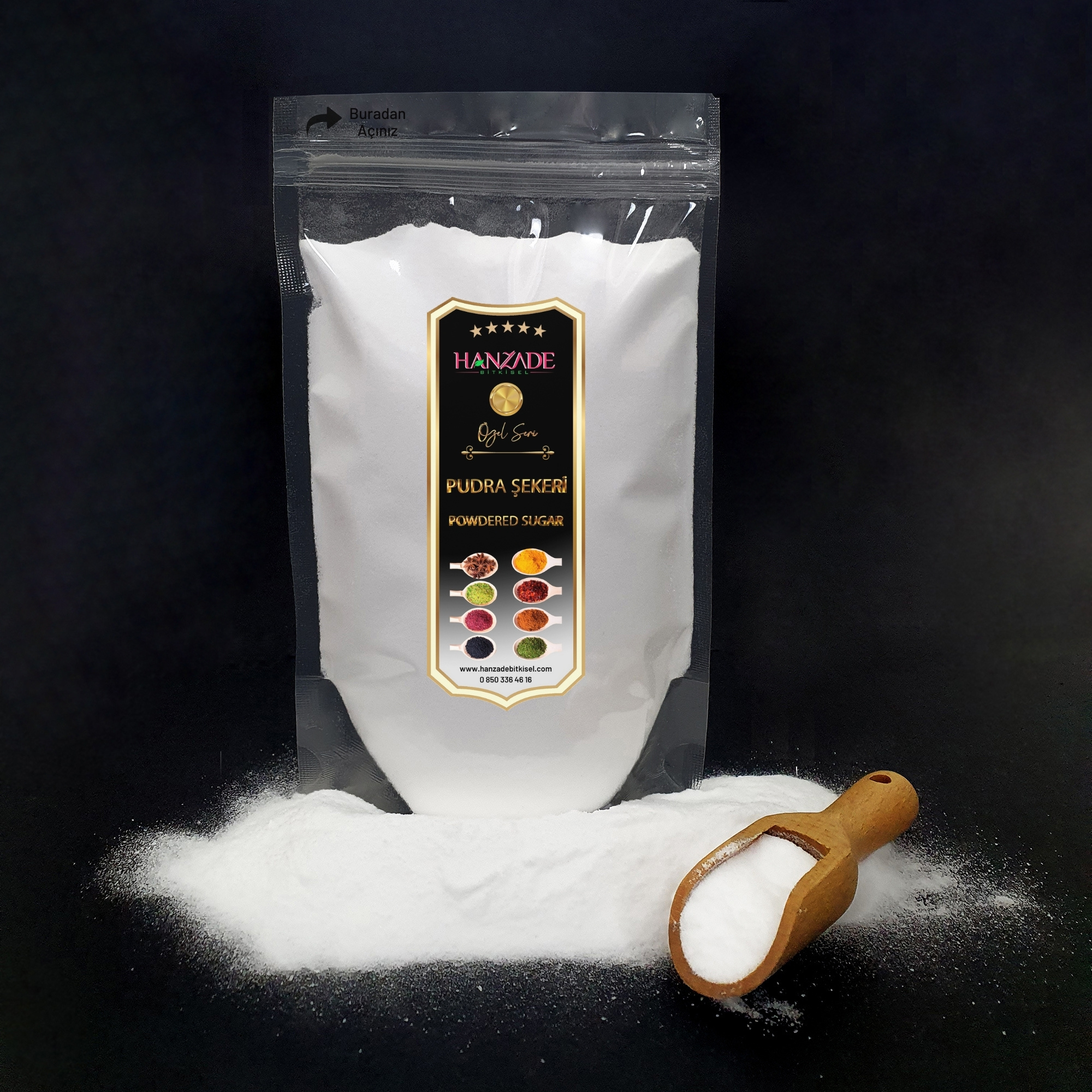 Hanzade Bitkisel Pudra Şekeri